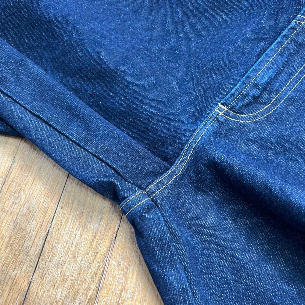 Vintage Y2K Phat Farm Wide Leg Jeans Carpenter Baggy Dark‎ Wash Men's Size 34x34